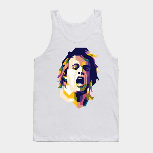 Angus Young Tank Top by ESENTIAL-AF